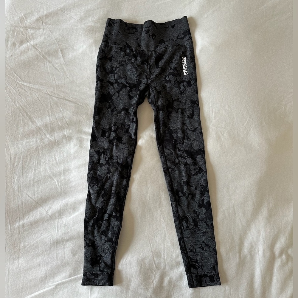 Gymshark black camo leggings